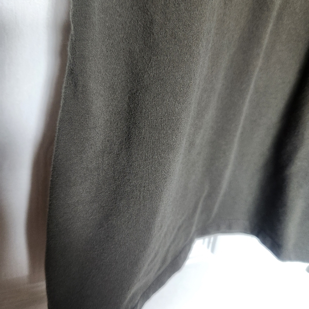 TORRID Foxy Crew Neck Keyhole Tee Olive Tee Size 1 - Picture 8 of 12
